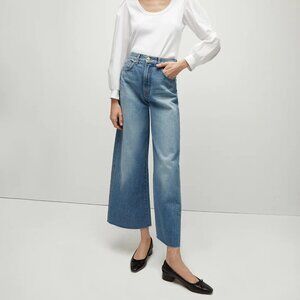 Veronica Beard | Taylor Cropped Wide-Leg Jean (Size: 29)